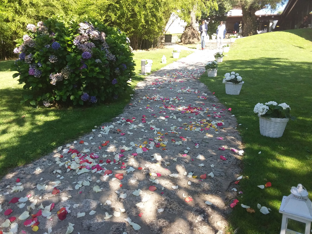 Decoración floral de bodas Pontevedra